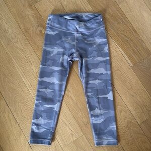 Athleta Girl Cropped Camo Legging